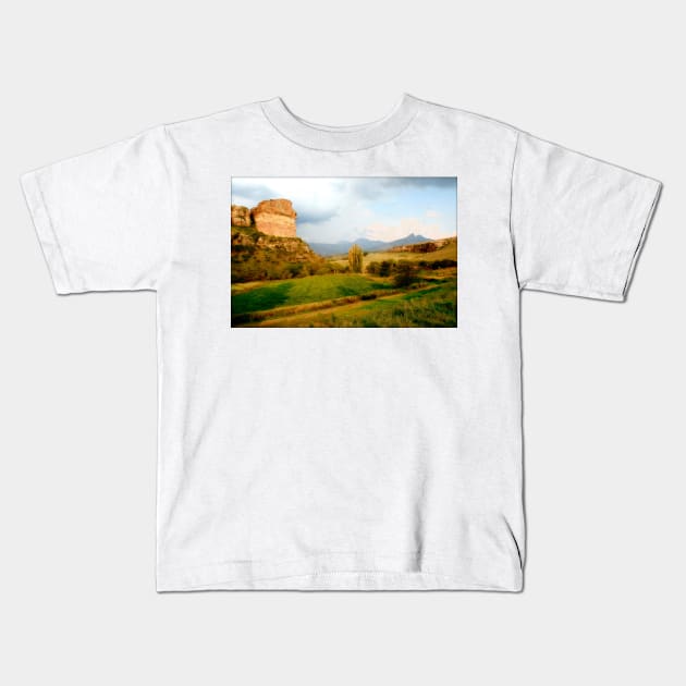 Sunnyside Farm Kids T-Shirt by micklyn